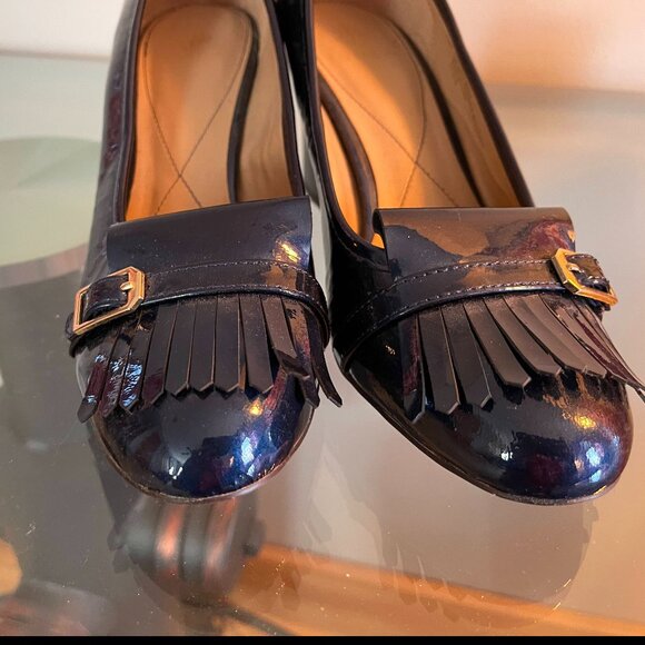 Sole Navy Patent 8.5 new - Picture 2 of 7